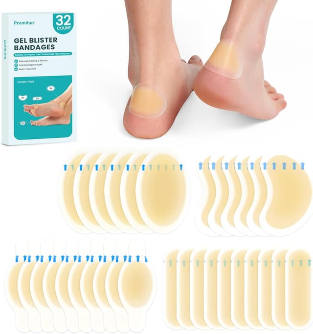 Detalle de Promifun Hydrocolloid Gel Blister Bandages 32ct