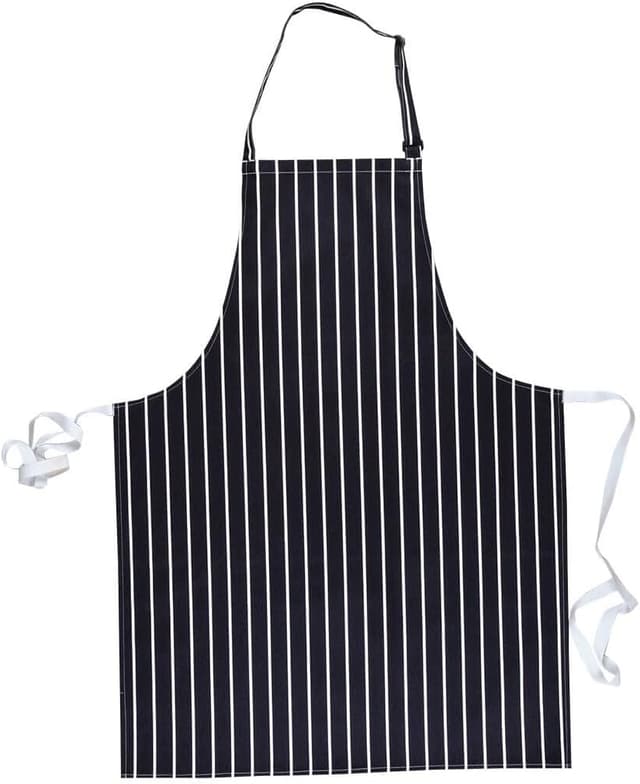 Detalle 2 de Portwest S839NWR grembiule da macellaio con righe bianche, blu navy/bianco, 72 x 95 cm