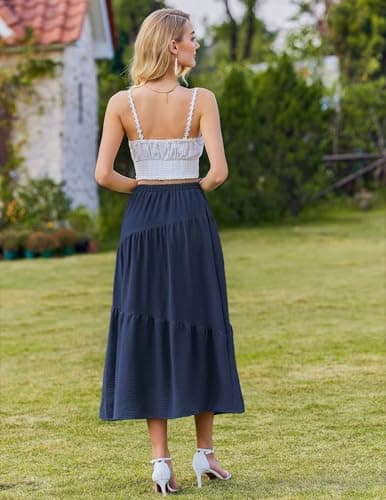 Thumbnail 4 de Zeagoo Jupe longue taille haute ⚙