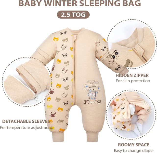 Thumbnail 2 de Mosebears Sacco nanna per bambino con gambe