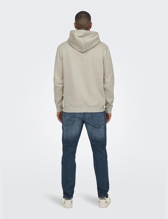 Detalle de Only & Sons felpa con cappuccio ONSCONNOR da uomo