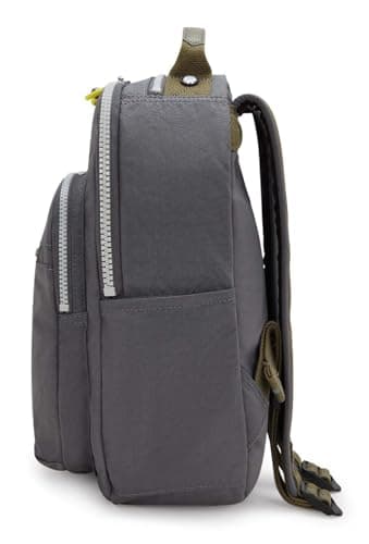 Detalle 2 de Kipling Seoul S Mochila pequeña gris