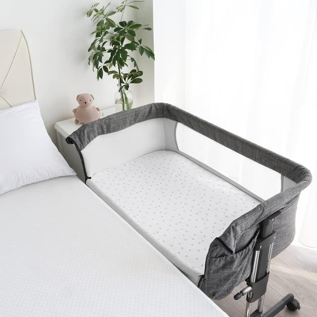 Thumbnail 4 de Next to Me Crib Sheets Fitted 83x50cm, 2-pack baby sheets