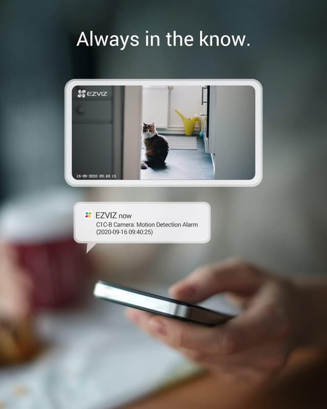 Detalle de EZVIZ C1C 2 Pack 1080p indoor security camera