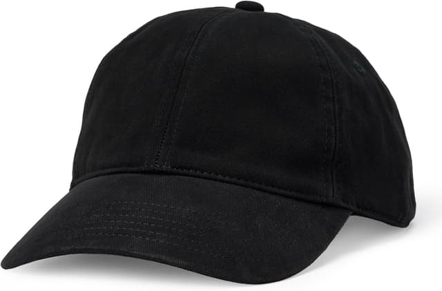 Detalle de Amazon Essentials Damen Washed Cotton Baseball Cap – klassische 6-Panel-Gorra mit verstellbarem Metallverschluss