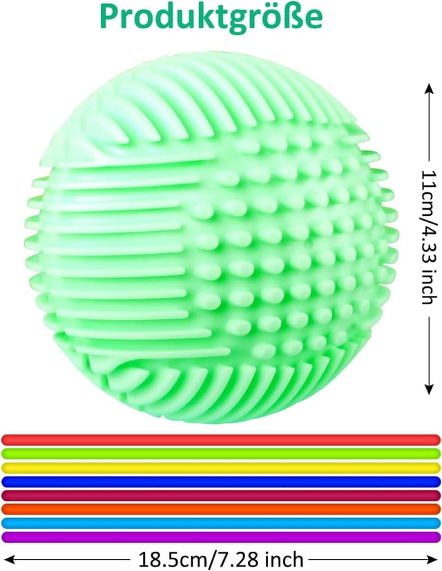 Thumbnail 4 de Pelota sensorial 16 tiras color azul