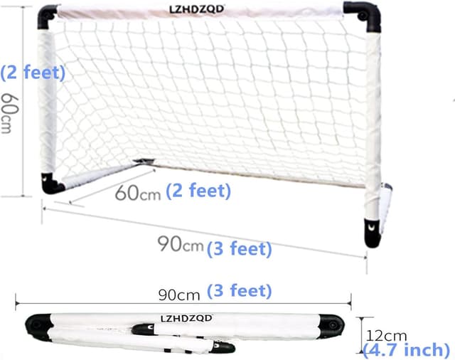 Thumbnail 6 de LZHDZQD football goal for kids, 36 x 24 in