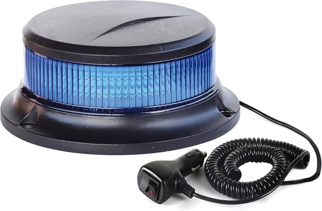 Imagen de Gyrophare balise LED bleu 18 LED 3W magnétique 🚨 en OfertitasTOP