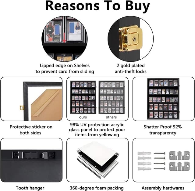 Thumbnail 4 de VERANI 35 Baseball Card Display Case 🖼