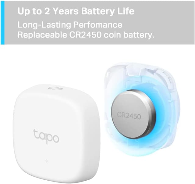 Thumbnail 5 de Tapo T310 Smart Humidity Meter 2‑year battery life 🌡