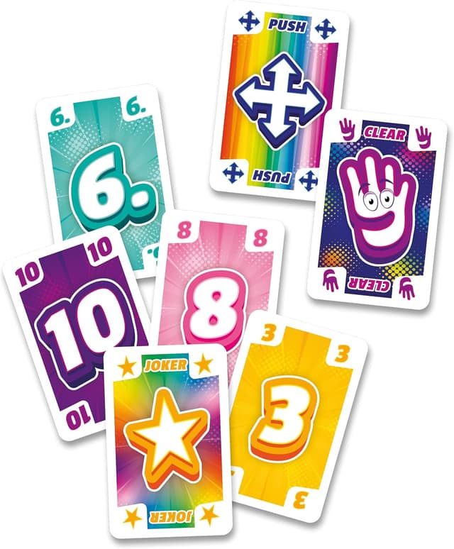 Detalle de Jeu de cartes Schmidt Spiele 49473 Clear 4 « Petit et Fin » (2 à 6 joueurs)