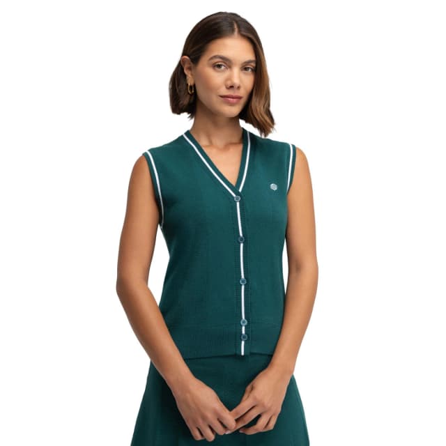 Imagen de Siroko Zaharias Teal chaleco golf mujer en OfertitasTOP