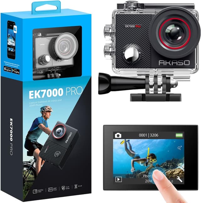 Detalle de AKASO EK7000 Pro 4K Action Cam