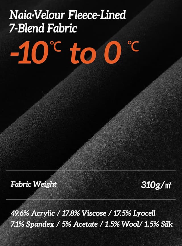 Detalle de DAVID ARCHY ensemble sous-vêtement thermique homme (couche de base) pour hiver, ski, randonnée et moto