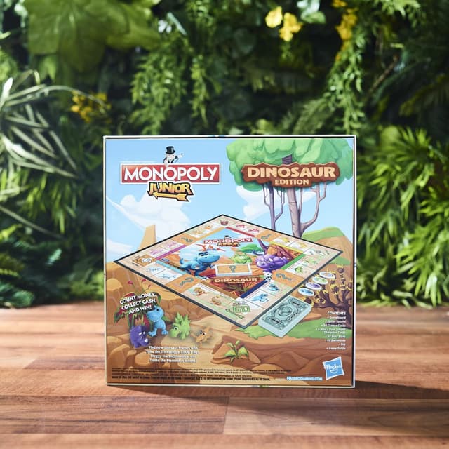 Detalle de Monopoly Junior Dinosaur Edition Game