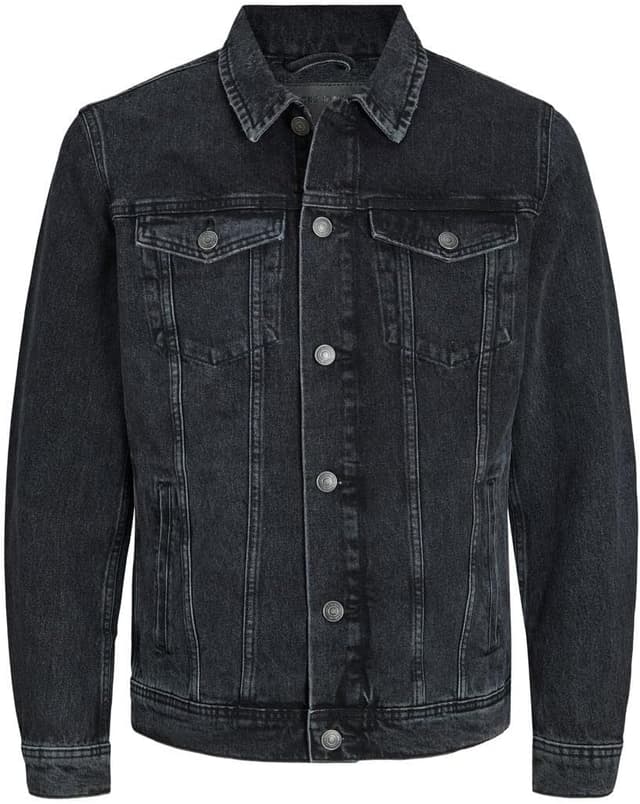 Detalle de JACK & JONES Denim Jacket in denim 100% cotone, Regular Fit