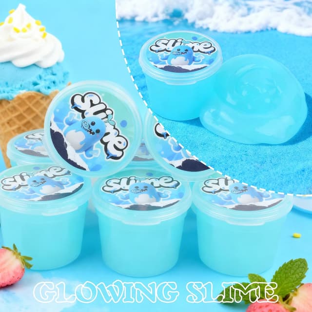 Detalle 1 de Blue Slimes 24 Pack