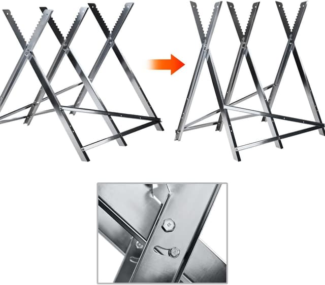 Thumbnail 5 de T-LoVendo Caballete plegable para serrar 40 cm