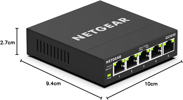Thumbnail 6 de NETGEAR Switch Ethernet Plus 5 porte GS305E Smart Managed Plus con VLAN e QoS