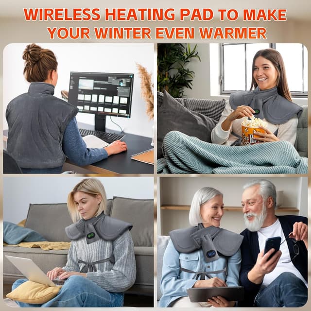 Thumbnail 6 de Arlierss Graphen Heizkissen Nacken- und Schulterwärmer 10000mAh