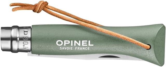 Detalle 2 de N°06 Verde salvia con enlace de cuero