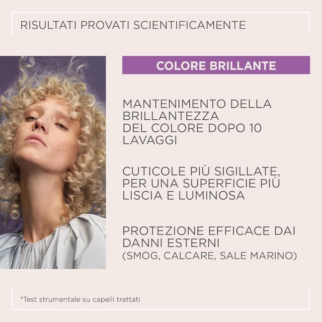 Thumbnail 5 de Actyva Colore Brillante Anti-Yellow Shampoo 250 ml, per riflessi gialli e brillantezza dei capelli colorati
