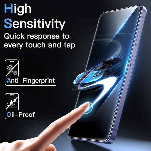 Thumbnail 6 de JETech Pellicola Protettiva in vetro temperato 9H per Samsung Galaxy S26 Ultra (3 pezzi) con strumento di installazione