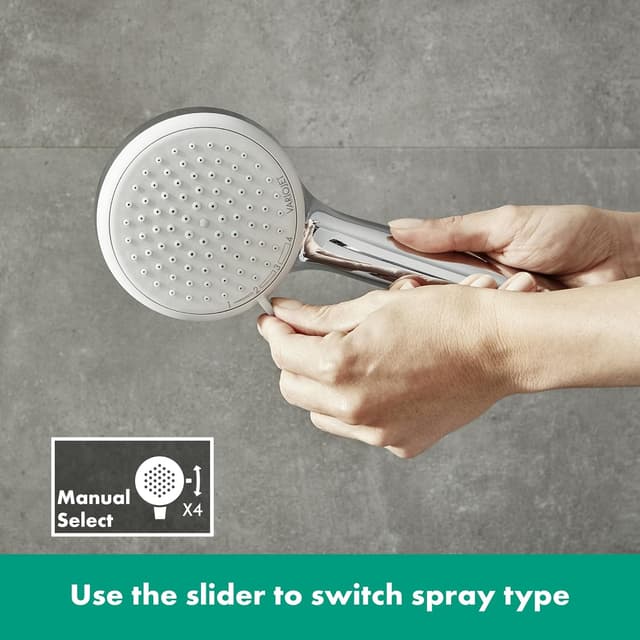 Thumbnail 4 de hansgrohe Croma 100 💧 Ducha de mano con 4 chorros y EcoSmart