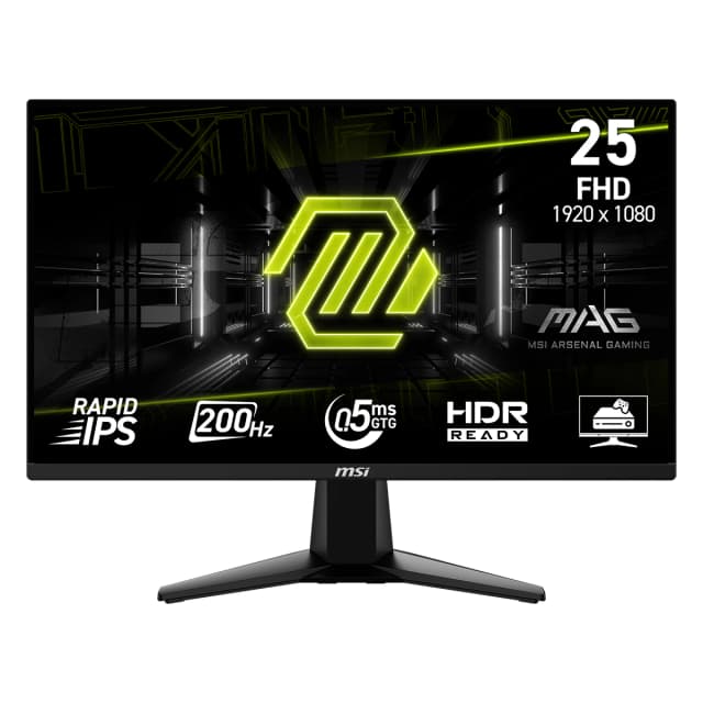 Detalle de MSI MAG 255F E20 monitor gaming de 24,5" Full HD y 200 Hz