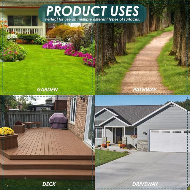 Thumbnail 6 de EDS 12" Yard Broom Heavy Duty with 120 cm Handle 🧹