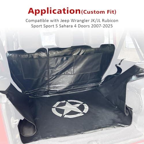 Thumbnail 5 de Tapis de coffre SUNPIE pour chien Jeep Wrangler 2007-2025 🛠