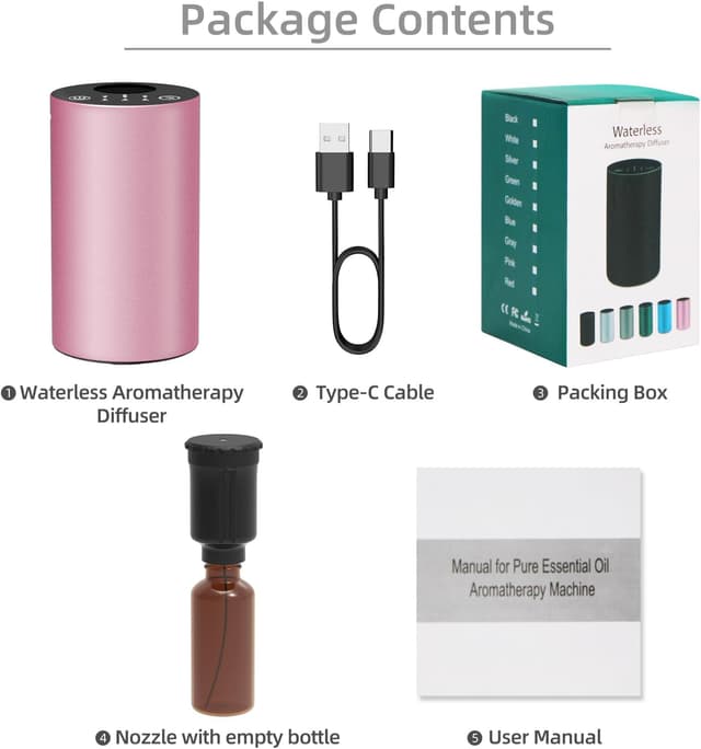 Thumbnail 6 de Diffusore auto profumo in lega di alluminio, timer 10/30/90s