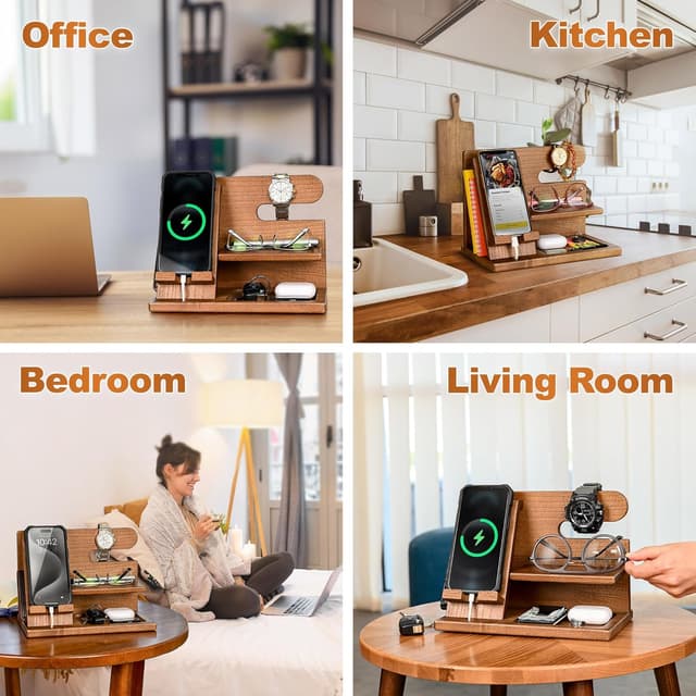 Detalle de TESLYAR phone docking station 25 cm