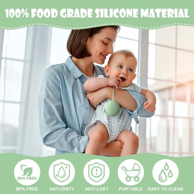 Detalle 2 de Aolso Dummy Holder Case pacifier 2 pack
