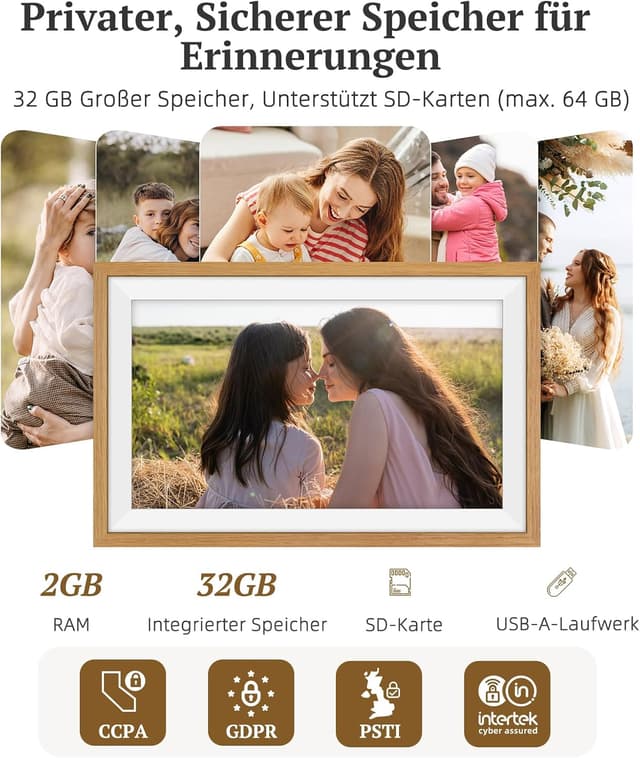 Thumbnail 4 de Frameo 15.6 Zoll Digitaler Bilderrahmen