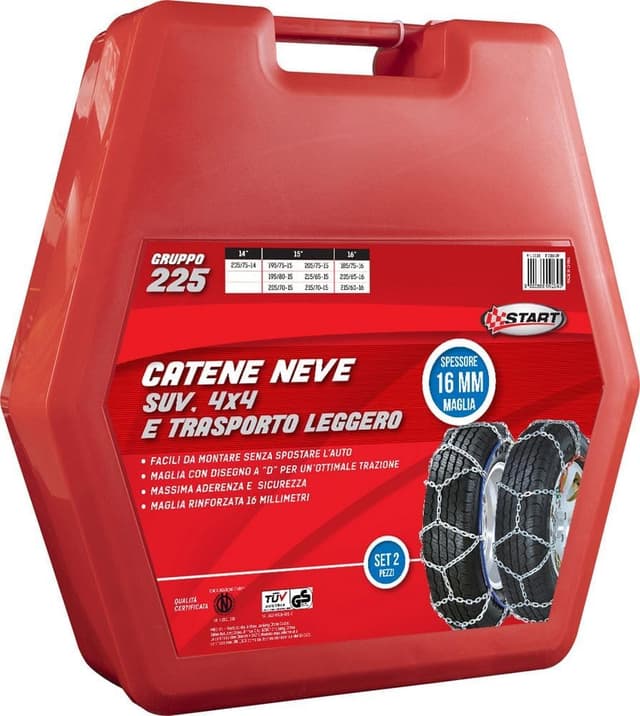 Thumbnail 5 de START Set Due Pezzi Catene da Neve 16MM Gruppo 225