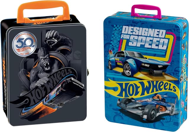 Imagen de klein 2881 Mallette Hot Wheels 50 voitures en OfertitasTOP