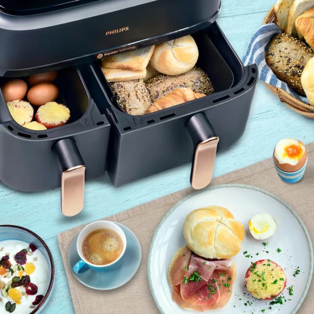 Thumbnail 9 de Philips Dual Basket NA352/00 Airfryer