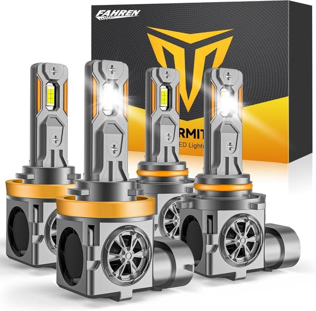 Detalle de Termitor H11/H8/H9 & 9005 HB3 LED Bulbs 100000LM Pack of 4