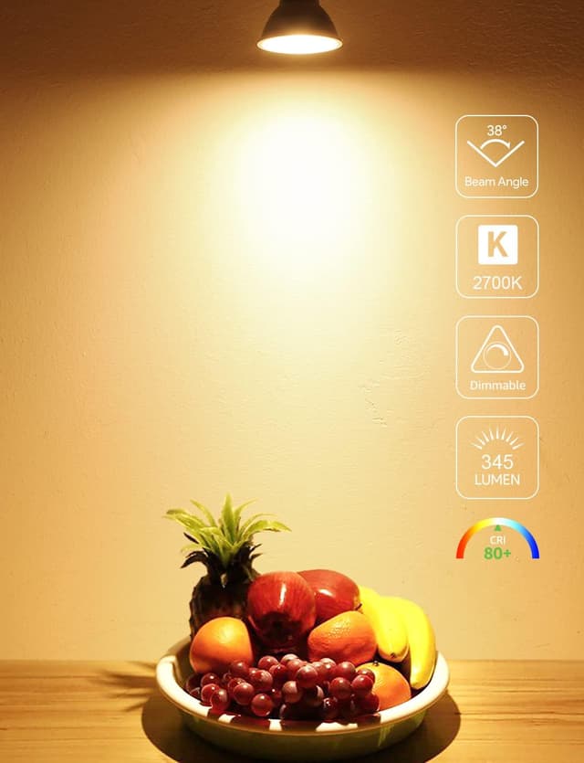 Detalle de Lepro GU10 LED bulbs 4.5W dimmable