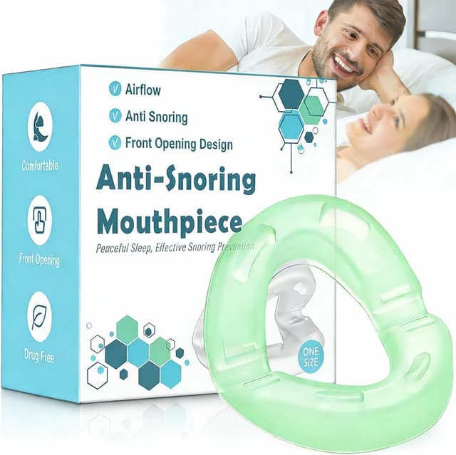 Thumbnail 6 de Anti Snoring Mouthpiece with 180 Open Front Design – 2.5 mm jaw adjustment, ready-to-use snore stopper for men and women