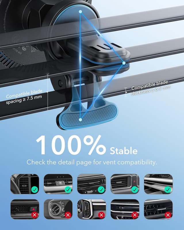 Thumbnail 5 de ESR MagSafe Car Mount Charger 15W