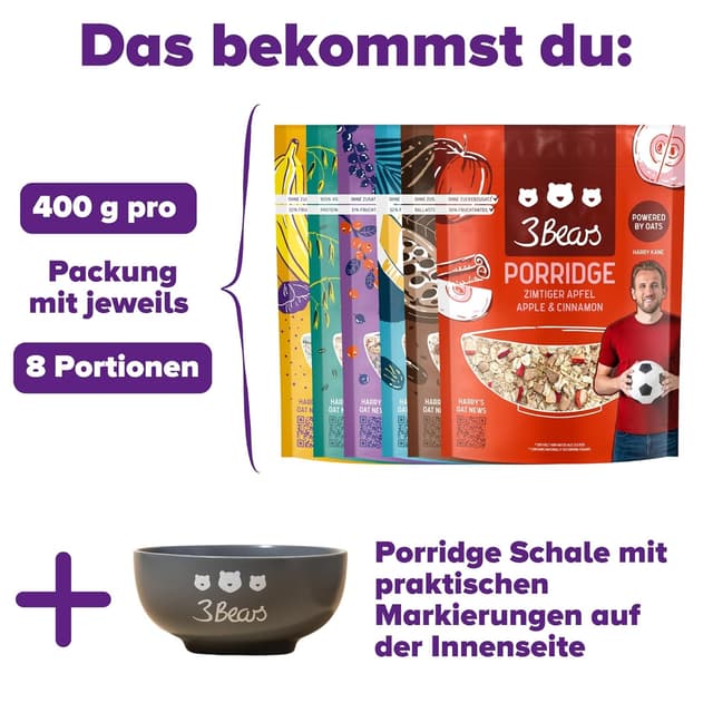 Thumbnail 6 de 3Bears Porridge Lover‑Set 6x400g