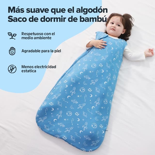 Detalle de ToyaTec Saco de Dormir para Bebé 2.5 TOG