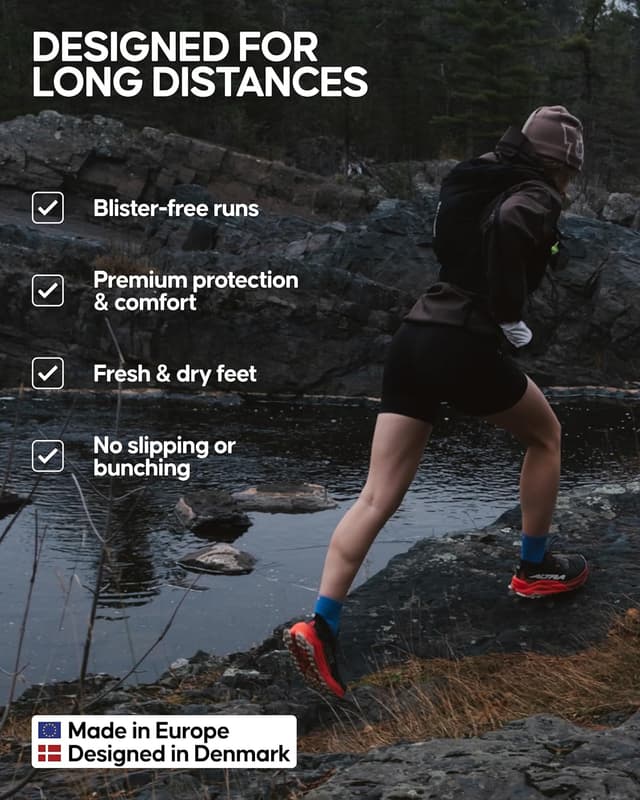 Detalle 1 de DANISH ENDURANCE Performance Socks 3‑Pack