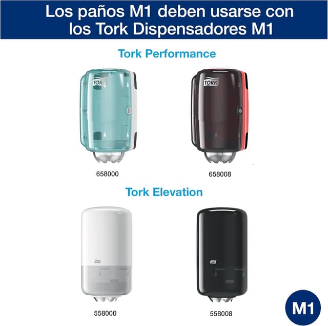 Thumbnail 2 de Tork 101221 Papel de secado extra M1