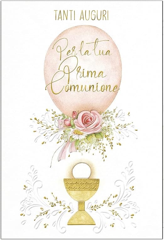 Imagen de ARKRAFT Tarjetas de Felicitación Comunión Niña con Soporte 💌 en OfertitasTOP