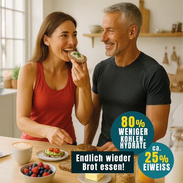 Detalle de Keto Brot Marcel’s Saftiges Körnerbrot 1200 g