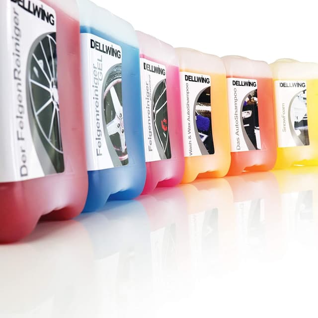 Detalle 2 de DELLWING Wash & Wax shampoo per auto con cera, diluibile fino a 1:200 (2,5 l)