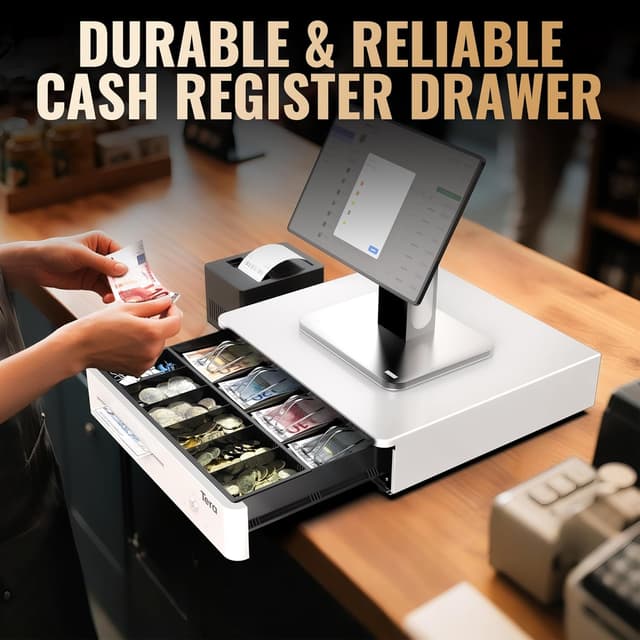 Thumbnail 6 de Tera Cajón Portamonedas 330R Blanco 33,5 cm